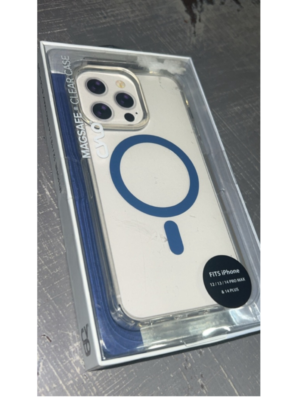 Unisex CYLO Clear MagSafe iPhone 12/13/14 Pro Max & 14 Plus Case